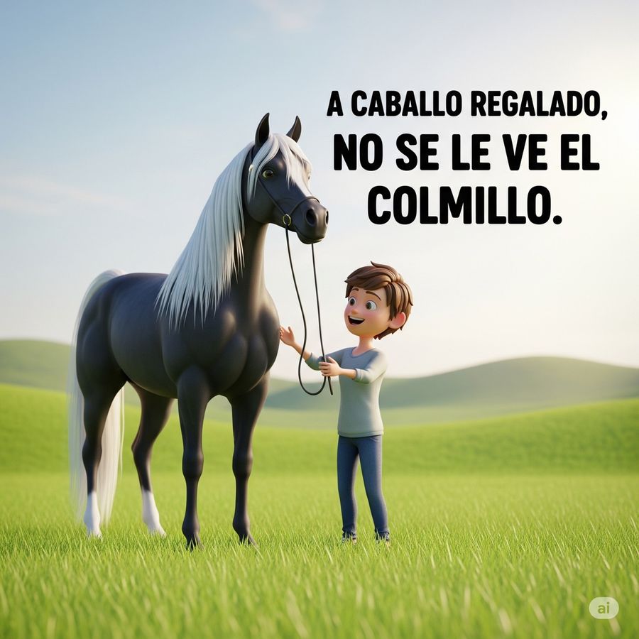 Dichos y Refranes - Tarjeta Ilustrada