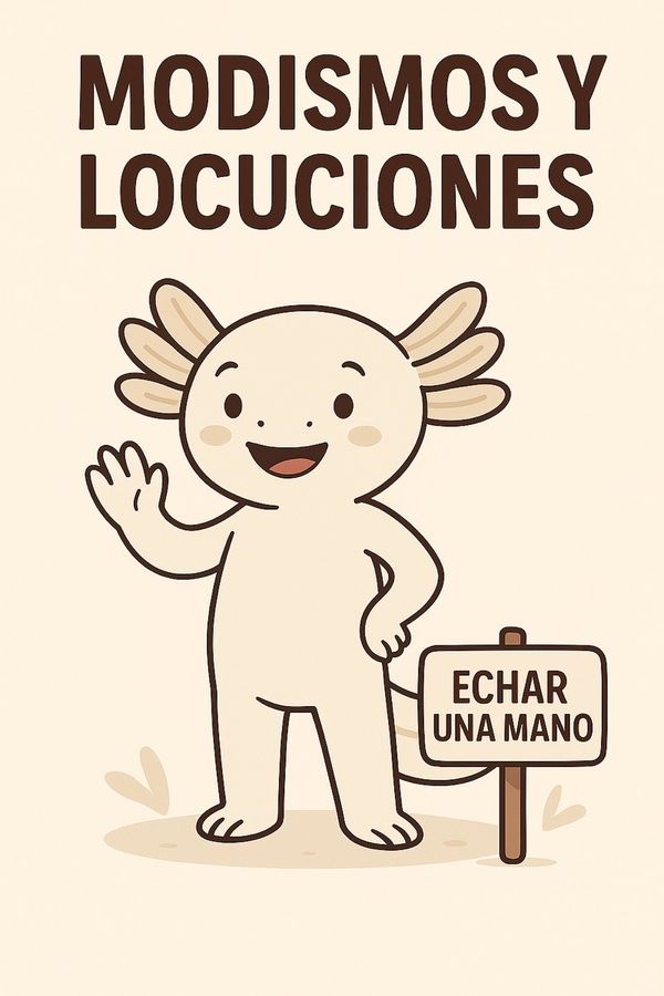Modismos y Locuciones - Tarjeta Ilustrada