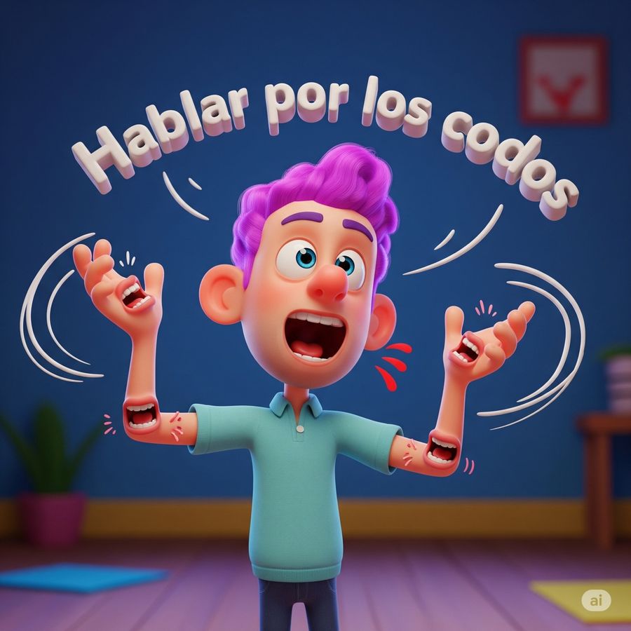 Modismos y Locuciones - Tarjeta Ilustrada