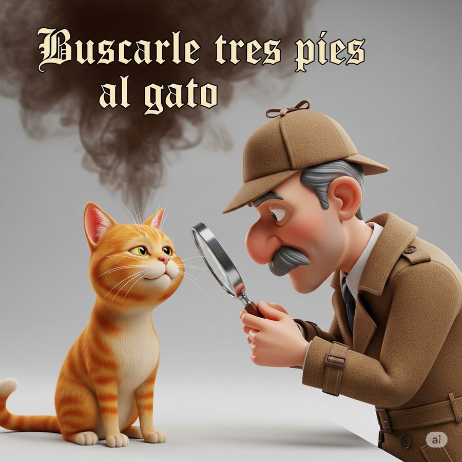 Modismos y Locuciones - Tarjeta Ilustrada