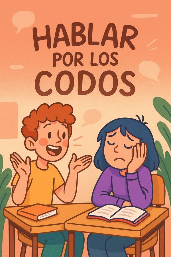 Modismos y Locuciones - Tarjeta Ilustrada