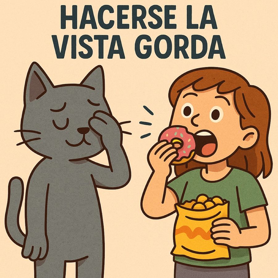 Modismos y Locuciones - Tarjeta Ilustrada