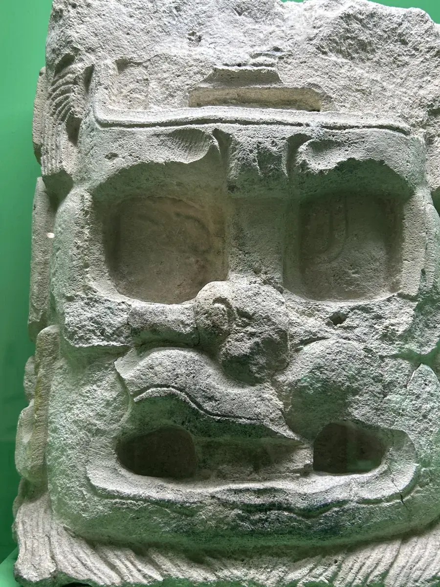 Tapiz de artesanía textil bordado oaxaqueño
